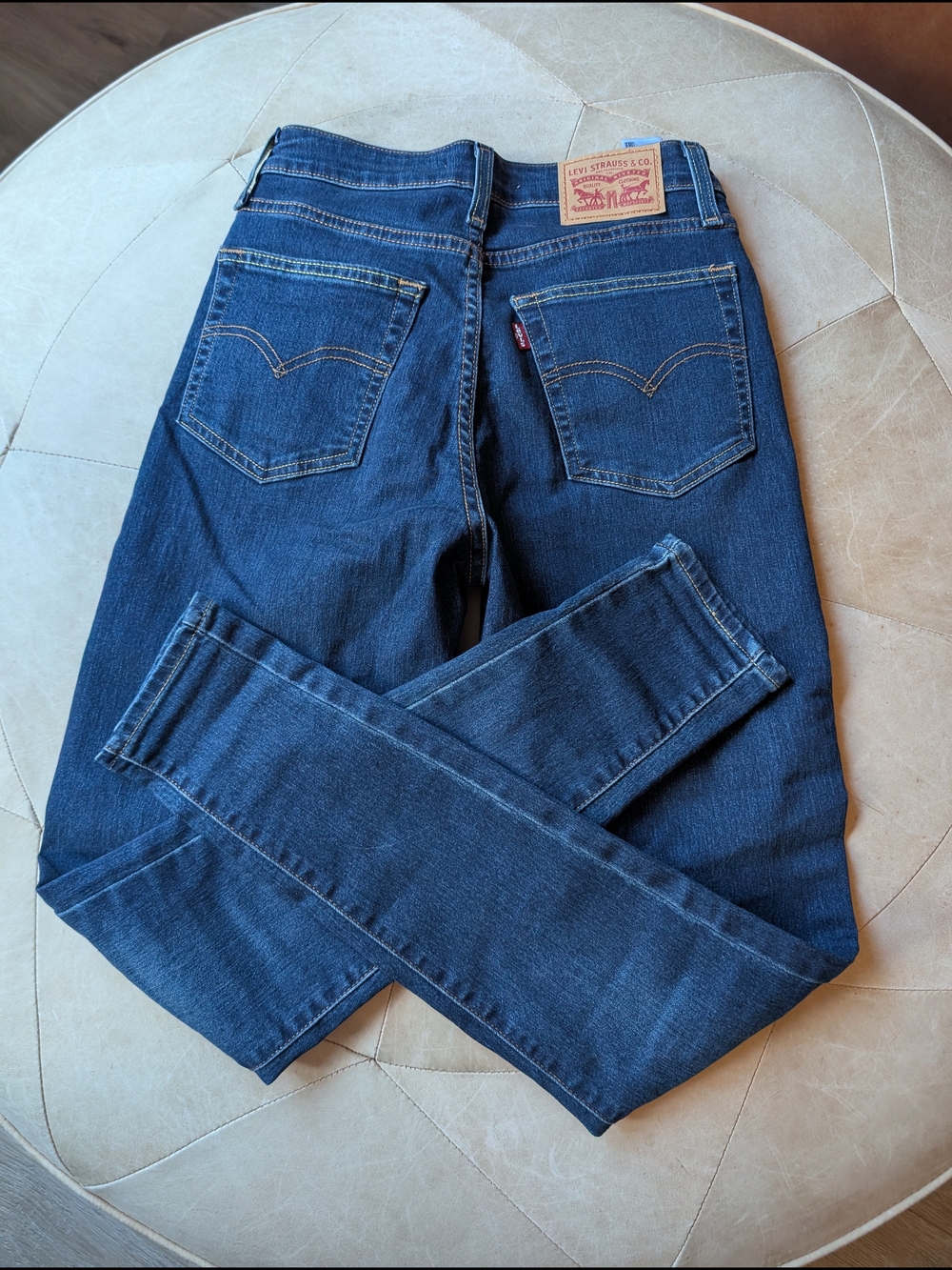Levi's Dark Blue Skinny Jeans